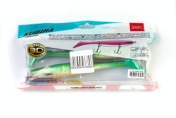 Виброхвост LJ 3D Series Kubira Swim Shad 7" (15 см), цвет PG19, 2 шт.