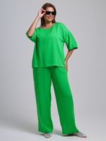 Блузка Летний драйв-2 Виотекс ЯРКО-ЗЕЛЁНЫЙ