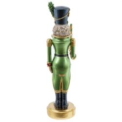 Фигурка декоративная "Солдатик-эльф", L10 W10 H39 см