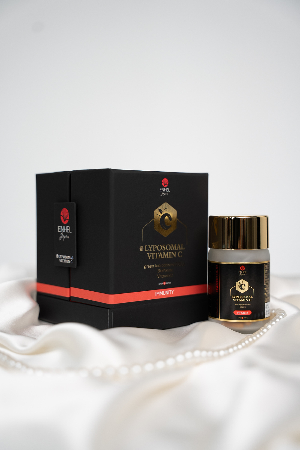 Витаминный комплекс для иммунитета Enhel Japan Lyposomal Vitamin C