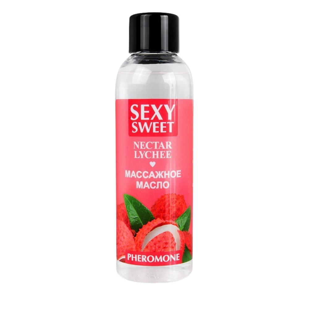 Интимное масло для массажа с феромонами Sexy Sweet, Личи