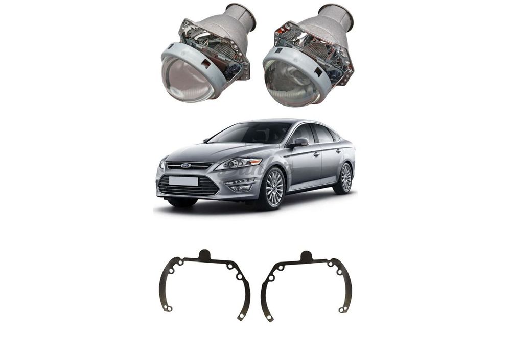 Готовый комплект для замены штатных линз Ford Mondeo IV 2006-2014