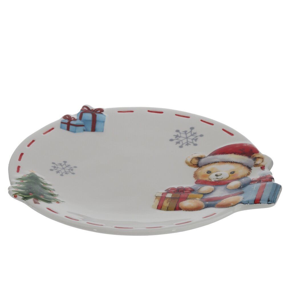 GAEM Тарелка "Веселый Новый год", L16 W15 H1,5 см
