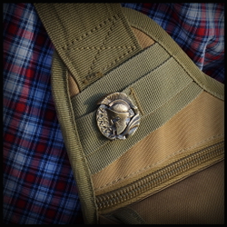 Клипса для системы MOLLE "Спарта" , латунь