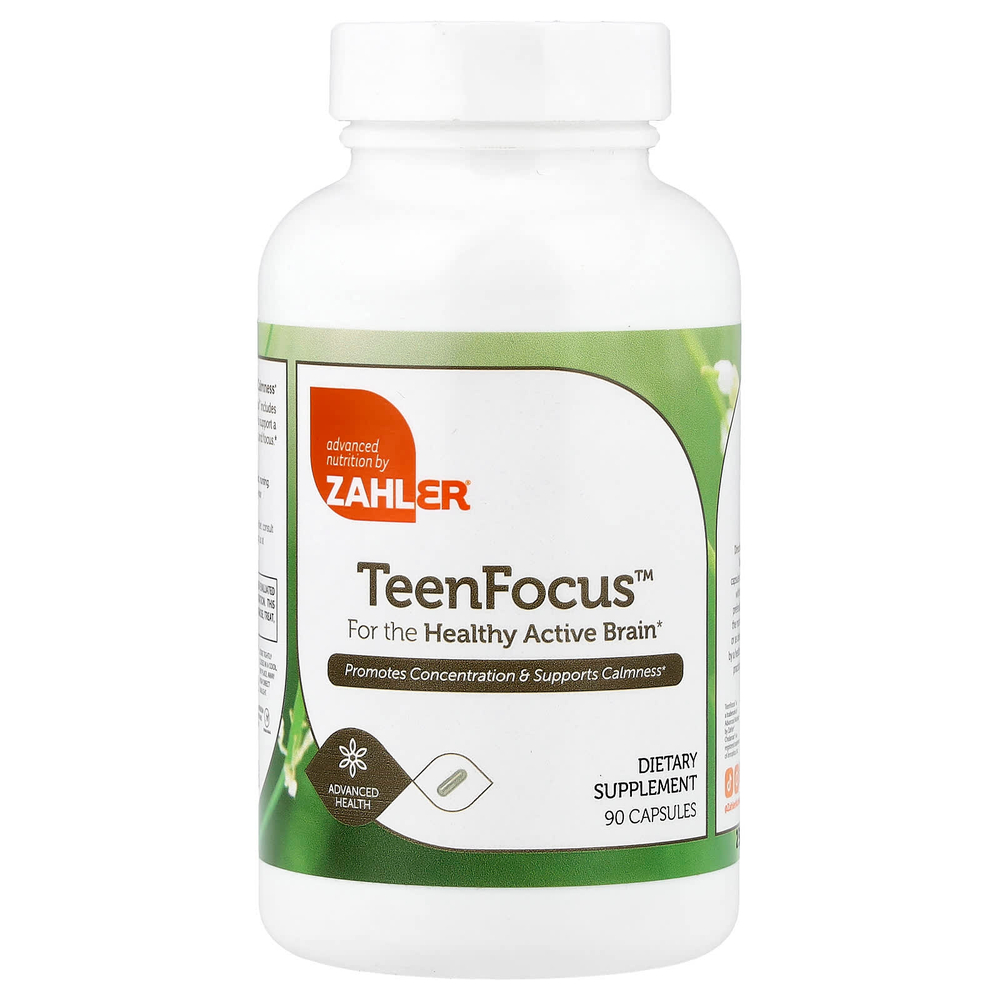 Zahler, TeenFocus™, 90 капсул