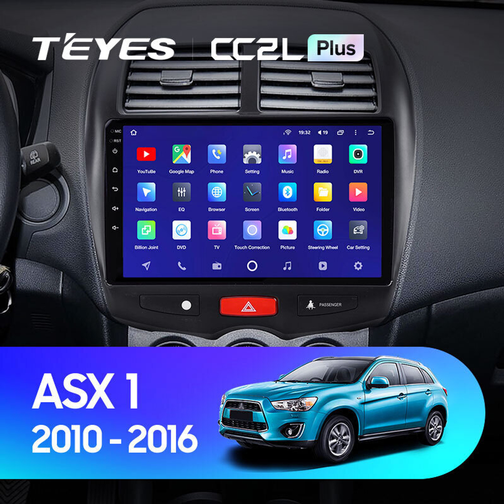 Teyes CC2L Plus 10.2" для Mitsubishi ASX 2010-2016