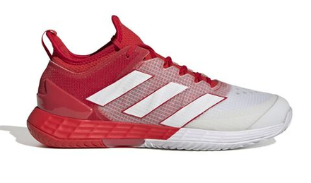 Мужские кроссовки теннисные Adidas Adizero Ubersonic 4 M Heat - vivid red/cloud white/vivid red