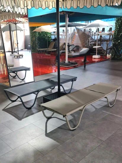 Шезлонг-лежак металлический Ankara