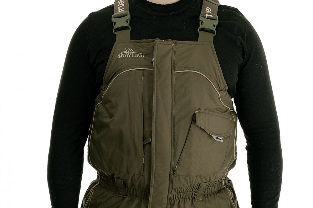Зимний костюм "Камчатка" (таслан, хаки), GRAYLING, Novatex