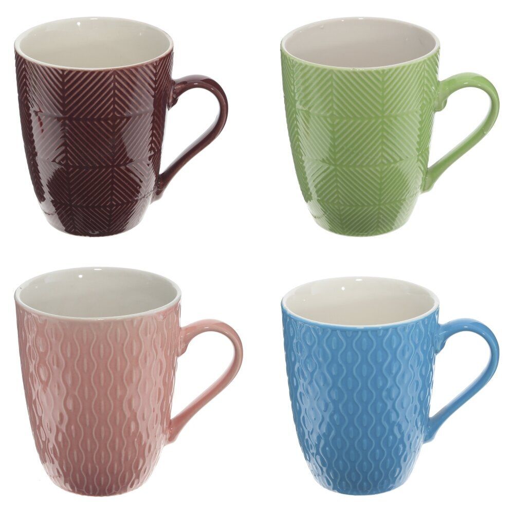 GAEM Кружка (кратность 6 шт), 350 мл, L12 W8,5 H10,5 см, 4в., (сорт 1,2)