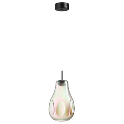 5098/4LB PENDANT ODL25 365 черный/бензиновый/металл/стекло Подвес LED 4W 4000K 388Лм NAVE