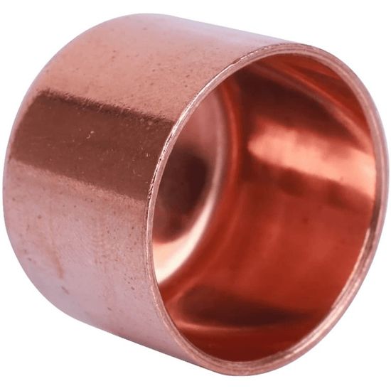Заглушка медная Hailiang 35 мм (серия 95301 медные фитинги под пайку)
