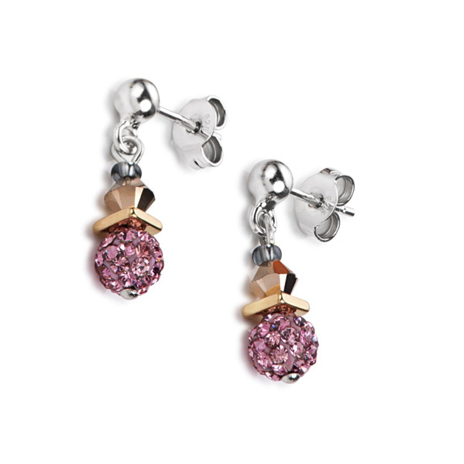 *Серьги Coeur de Lion Multicolor Rainbow *4846/21-1520