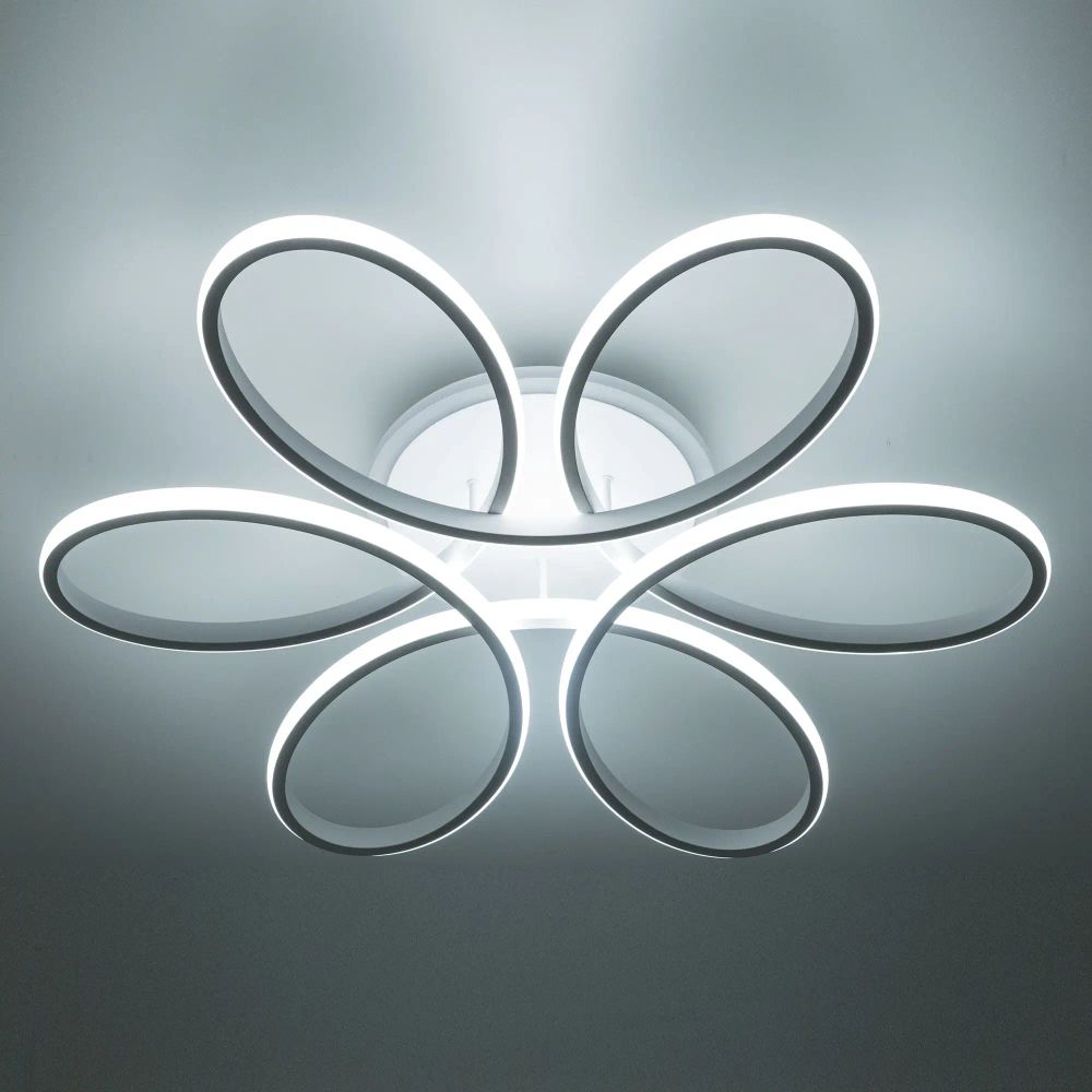 Citilux Сезар Смарт CL233A170E RGB Умная люстра Белая