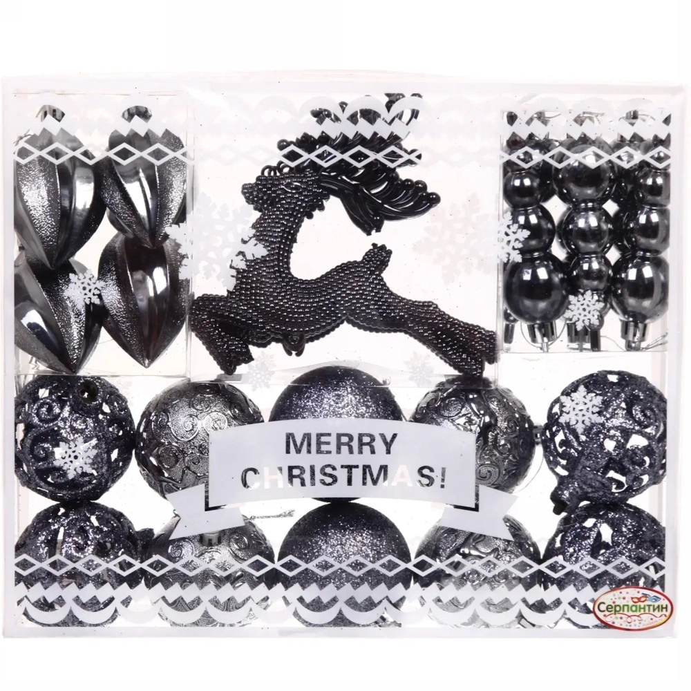 Набор украшений «Северное сияние» (25 предметов), графит