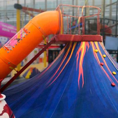 Горка скалодром для малышей «Гигант» 7×4,3×4,5 м