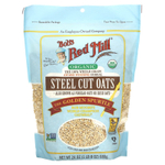 Bob's Red Mill, органический необработанный овес, цельное зерно, 680 г (24 унции)