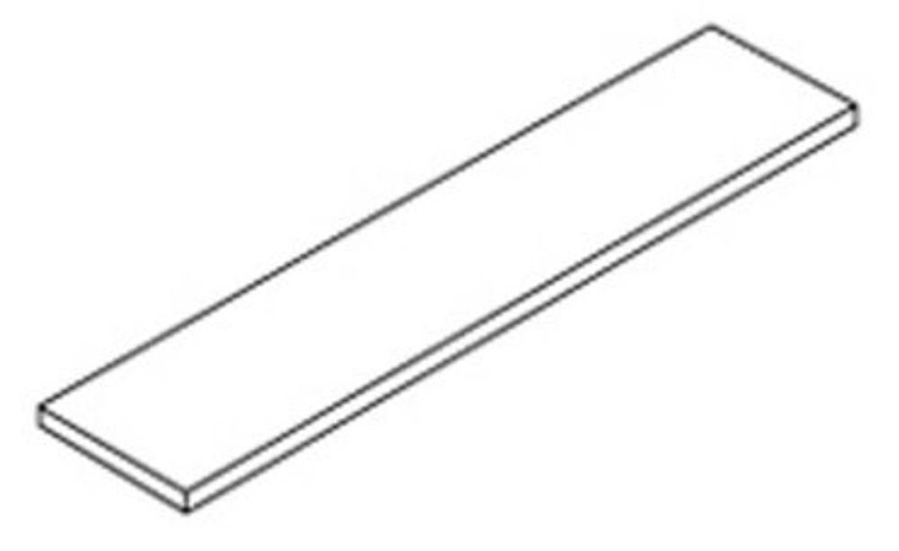 Угловая ступень FORTE DEI MARMI QUARK PERSIAN GREY SCALINO Ang DX правая