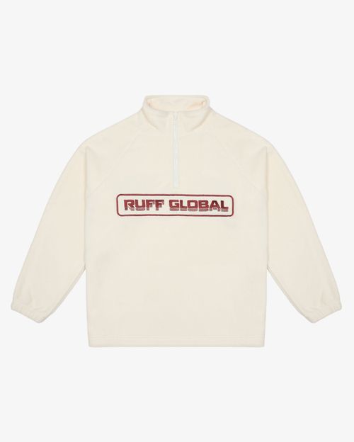 Толстовка Ruff Global Halfzip Fleece cream