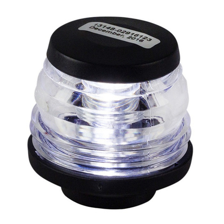 Огонь топовый диам. 60x62 мм, пластиковый корпус, 12-24 В, 2 Вт, LED, Ba15d