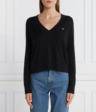 Свитер Tommy Jeans - черный(DW0DW16535)