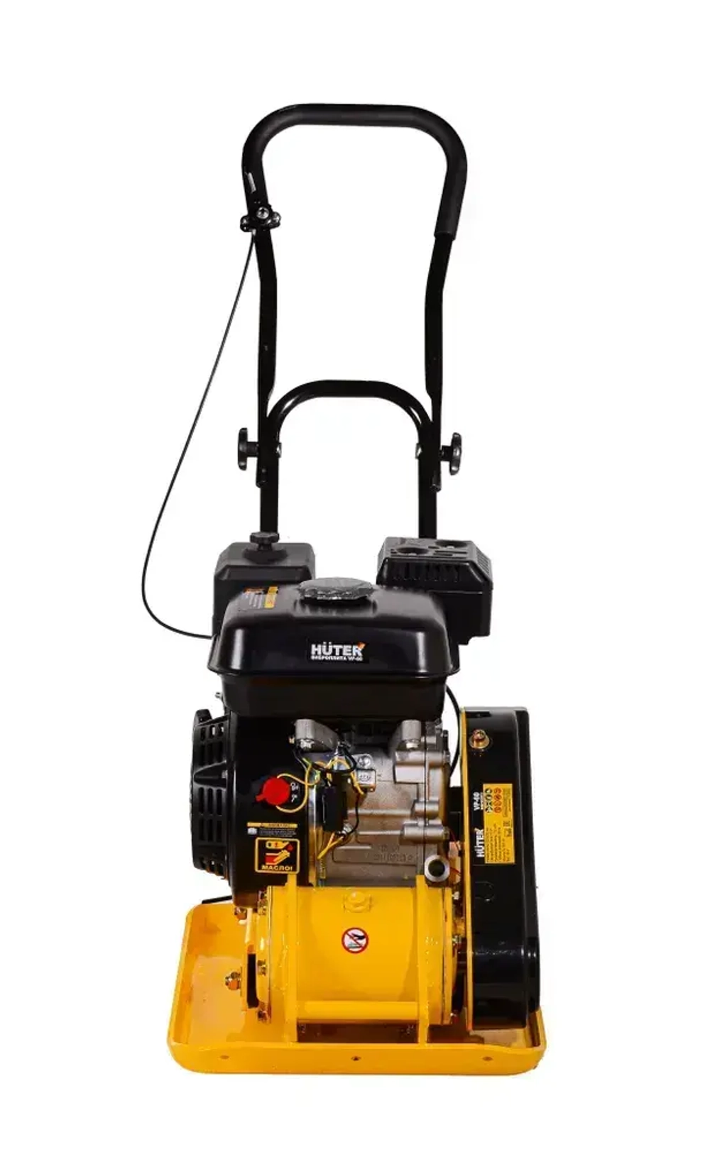 Виброплита бензиновая VP-735 Huter - двигатель 6,5 лс, площадка 530*350 мм, вес 60кг