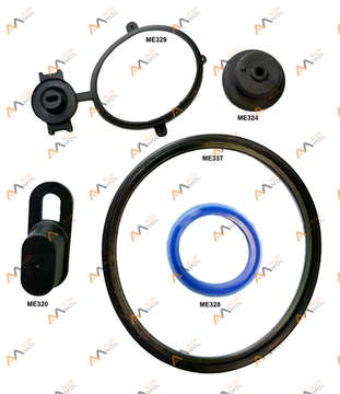 Прокладка синяя счетчика молока MM15, Китай