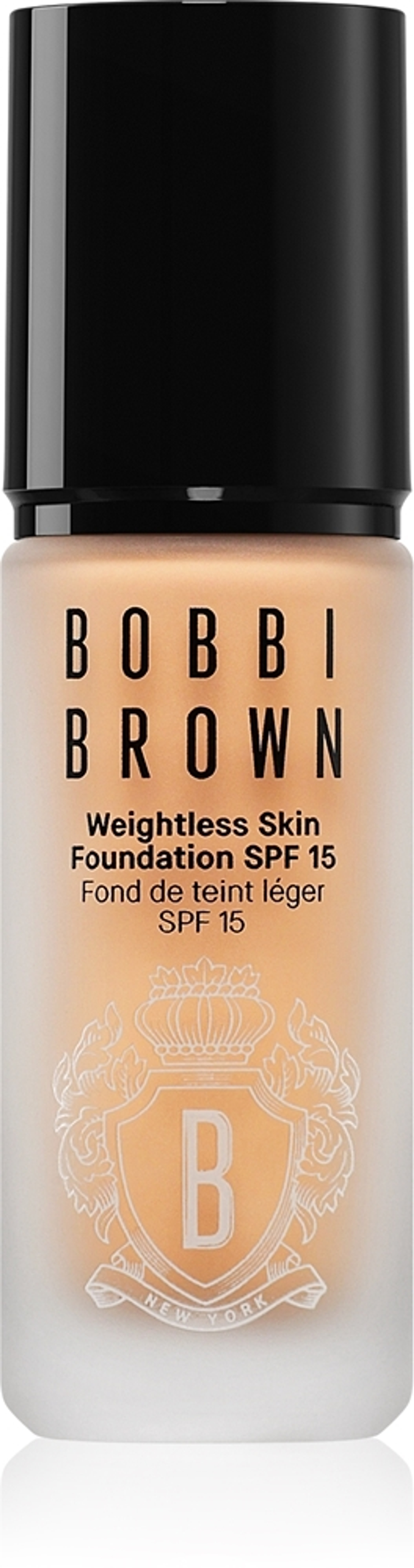 Bobbi Brown Weightless Skin Foundation SPF 15 Mini - Долговечная матирующая основа с увлажняющим эффектом, 13 ml