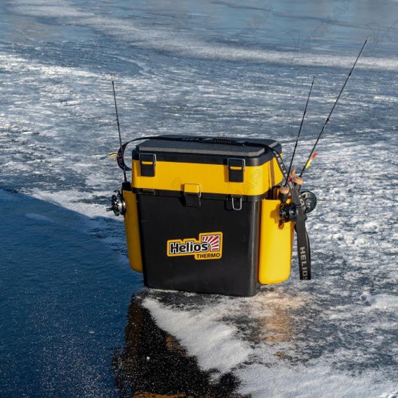 Ящик FishBox Thermo с термоконтейнером (19л/8,5л) черно-желтый (T-FB-T-19-8-BY) Helios (0)