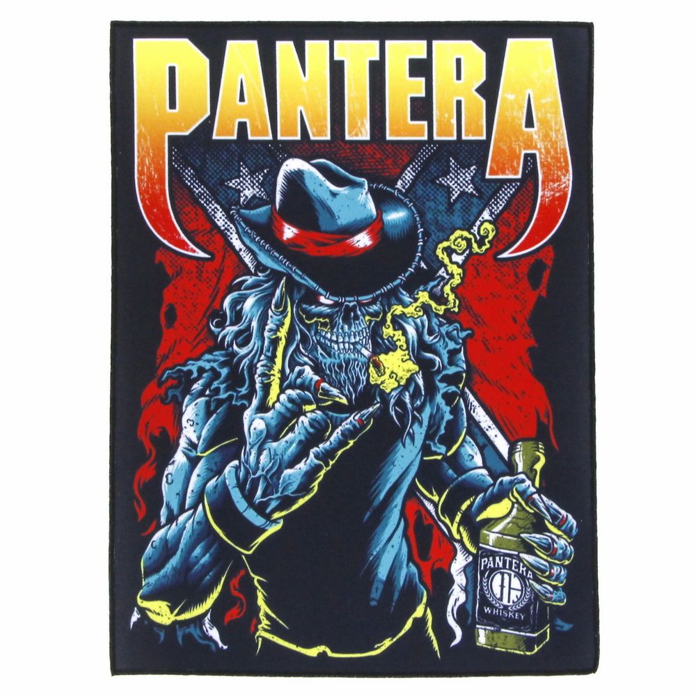 Нашивка спиновая группы Pantera