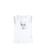 футболка Karl Lagerfeld Kids - белый(Z92021)