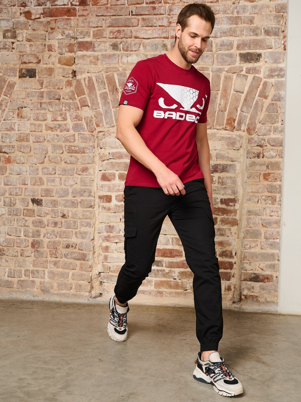 Футболка Bad Boy Prime Walkout 2.0 T-shirt темно-красный