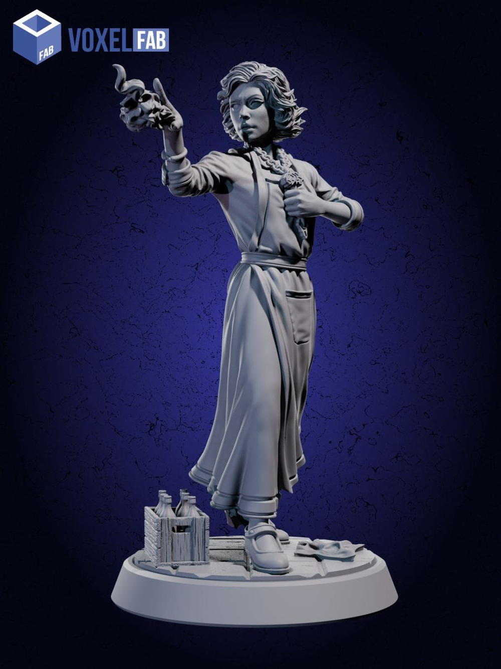 Древний Ужас, Сыщики, миниатюры для настольных игр ДнД, НРИ (DnD, Pathfinder) в масштабе 42 мм