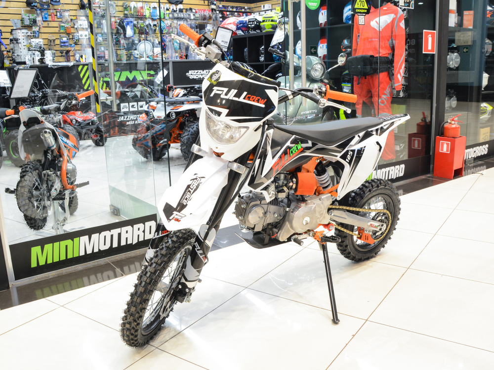 Питбайк Full Crew FC125e 14/12 Белый