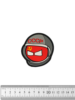 Шеврон Колобок СССР. Космонавт PVC
