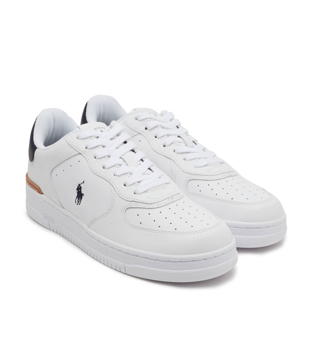 Кожаные кроссовки POLO RALPH LAUREN - белый(809891791)