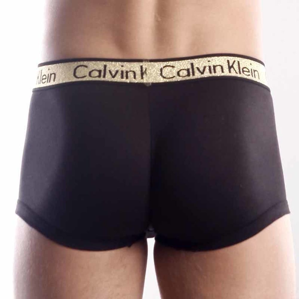 Мужские трусы боксеры черные (модал)  Calvin Klein