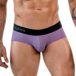 Мужские трусы брифы сиреневые Clever Moda ONEAL BRIEF 186219
