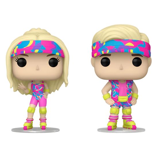 Фигурка Funko POP! Movies Barbie Skating Barbie & Skating Ken (Exc) 2PK 73875 / Фигурка Фанко ПОП! по мотивам фильма "Барби", Барби и Кен