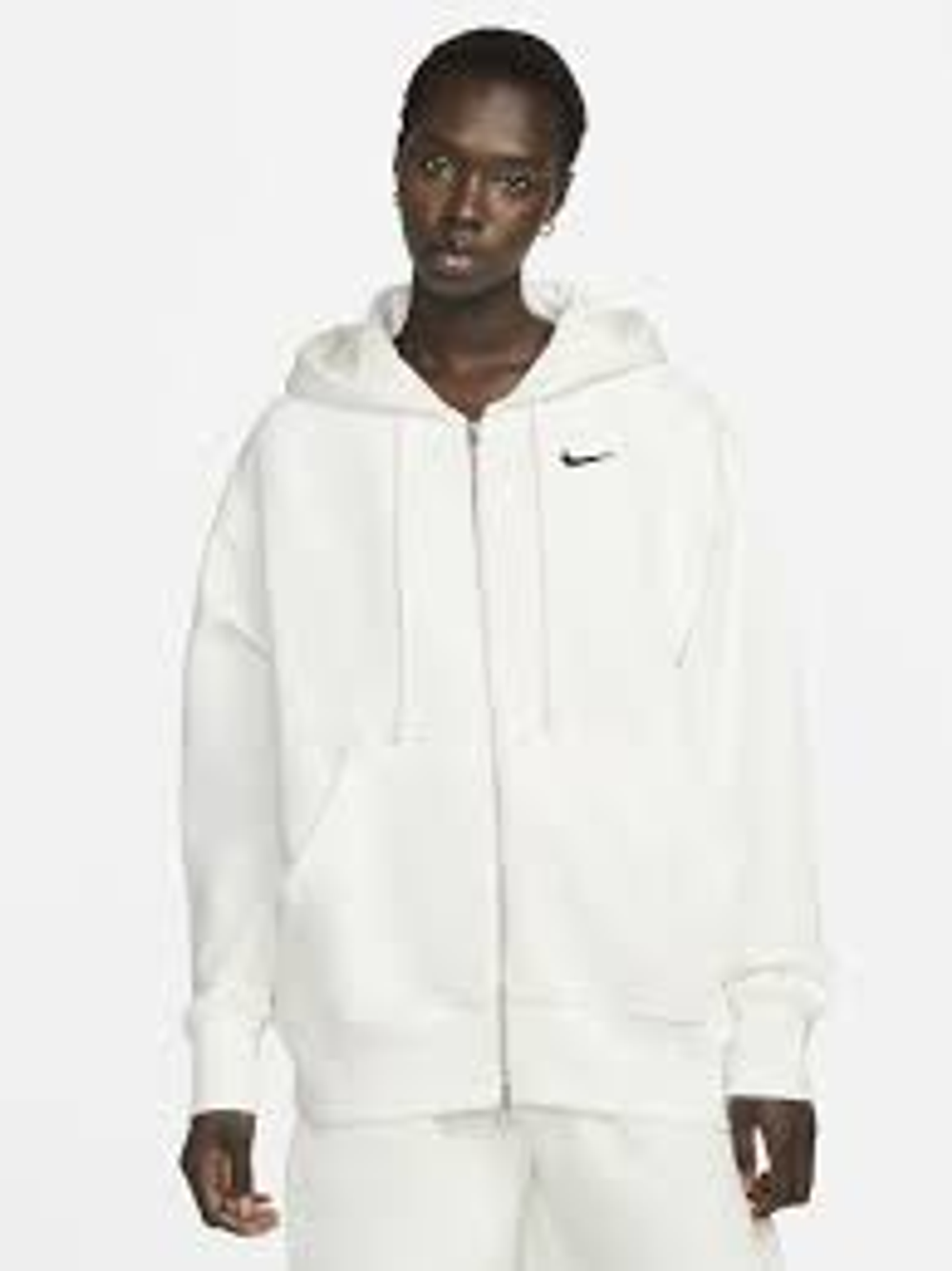 HF0422-012 Женский Зиппер Nike AS W NSW PHNX FLC FZ OS Hoodie