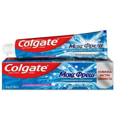 Colgate Зубная паста Макс Фреш Взрывная мята 50мл.