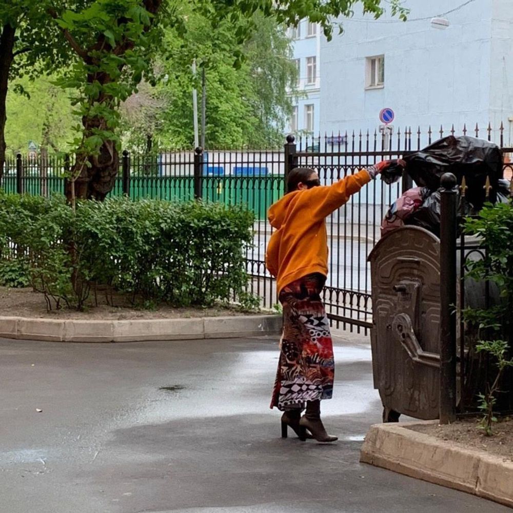 Худи Смерч Касьян оранжевый