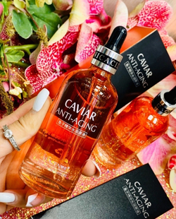 Антивозрастная сыворотка с экстрактом чёрной икры, 100мл