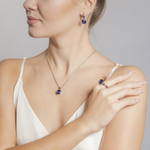 Кольцо Qudo Firenze tanzanite 18.5 мм 610593 V/S