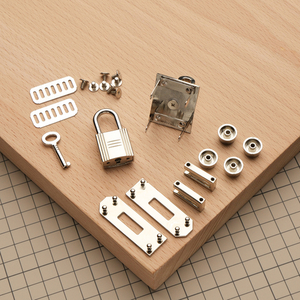 Комплект фурнитуры для сумки Birkin 30/35, цинковый сплав, цвет серебро