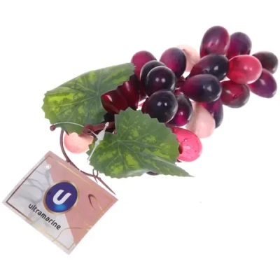 Муляж «Виноград красный» 16см