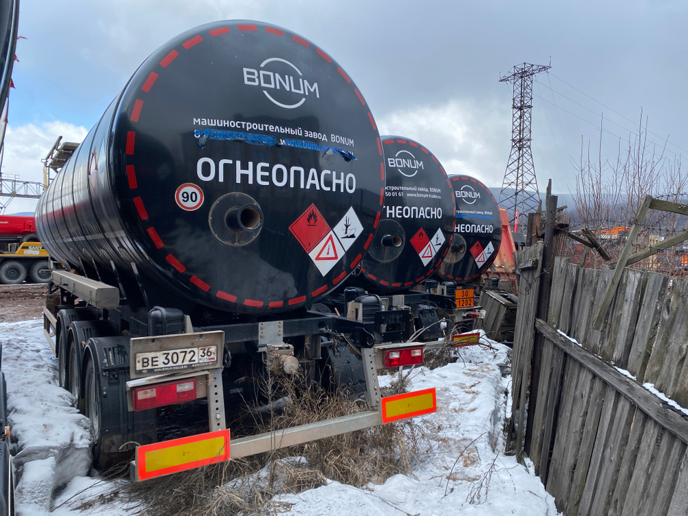 BONUM 914220 Полуприцеп цистерна 914220-02