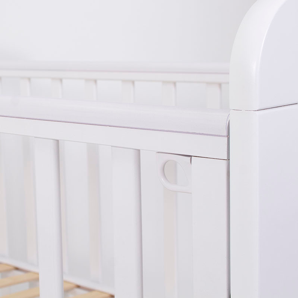 Кроватка детская Топотушки Мария 6 маятник, белая