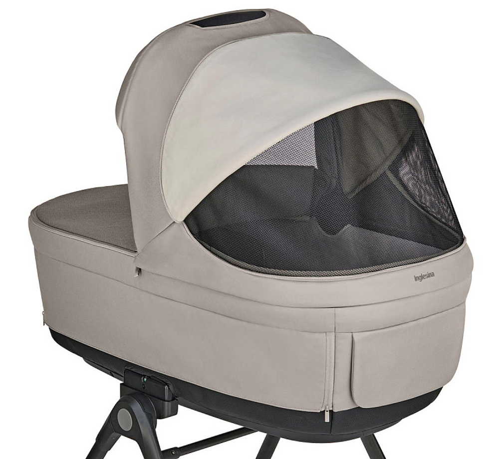 Коляска 3 в 1 Inglesina Electa System Quattro DRW 2025 с подставкой под люльку Battery Beige