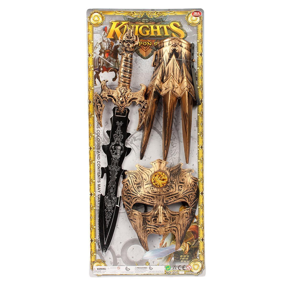 Набор оружия рыцаря, блистер 333-20新